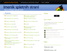 Tablet Screenshot of imenik.spletnih-strani.si