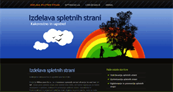 Desktop Screenshot of izdelava.spletnih-strani.si